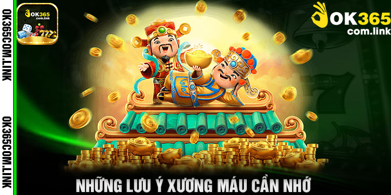 Những Lưu Ý Xương Máu Cần Nhớ