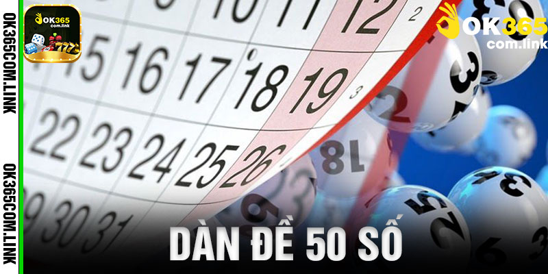 dàn đề 50 số